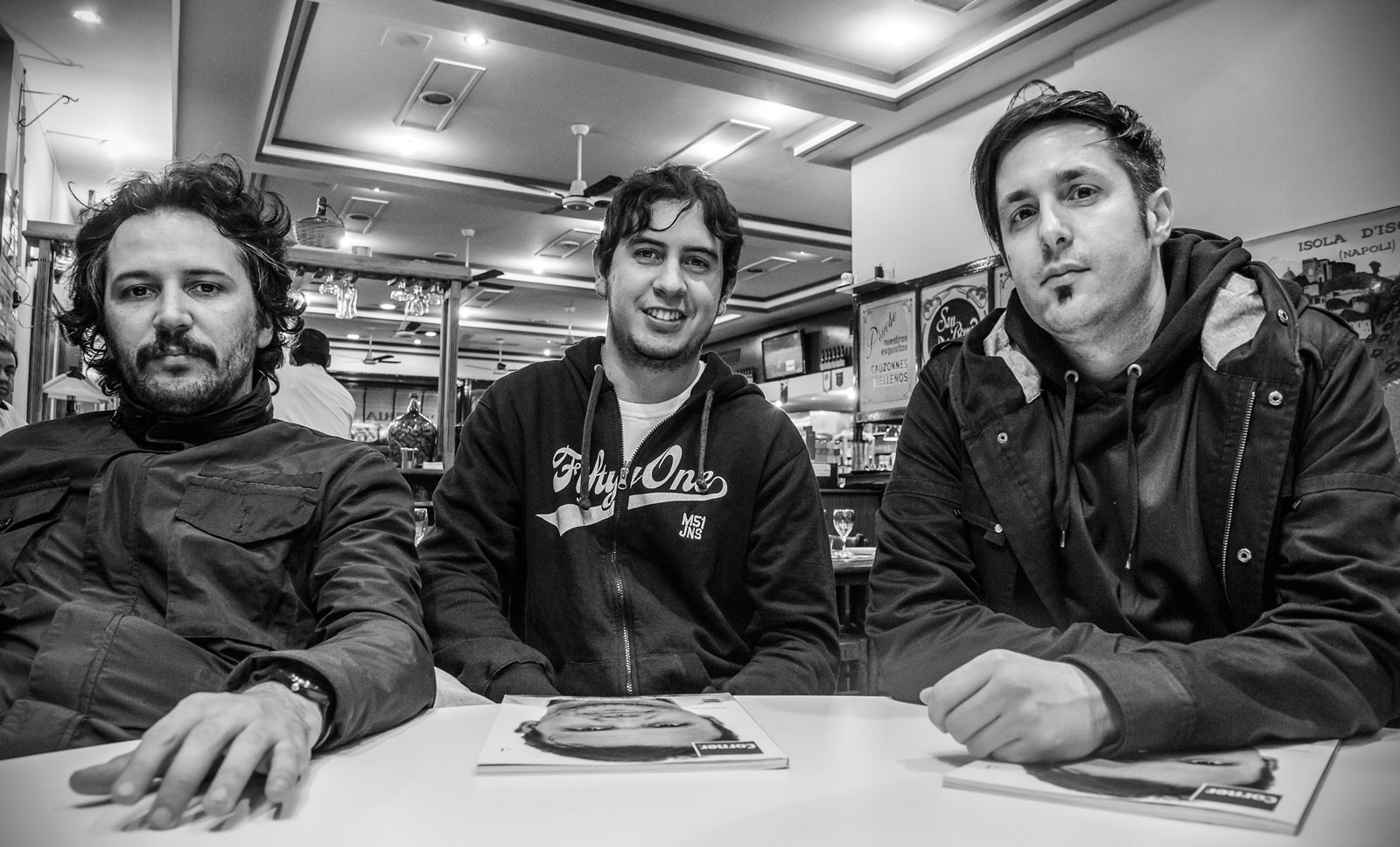 Heber, Sebastián e Alberto, os caras por trá do Paladar Negro (Foto: Fernando Martinho)